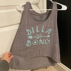 Billabong Gray Tank Top